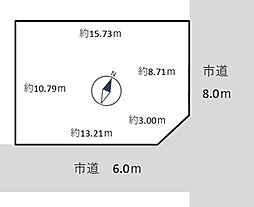 苫小牧市明徳町３丁目の土地