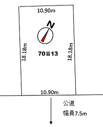 七飯町大川2丁目土地