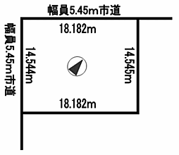 旭川市北門町１３丁目の土地