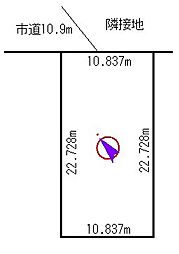 売土地　4条西8