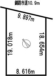 釧路市愛国東３丁目の土地