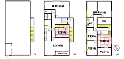 釧路市城山１丁目の一戸建て