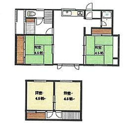 昭和北1丁目　南西角地1階2間