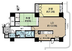 森林公園パークハウス西参番街Ｂ棟 404