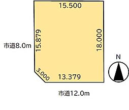 石狩市花川北二条４丁目の土地