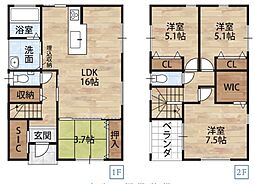 西浜3丁目IV・新築戸建・63674 2号