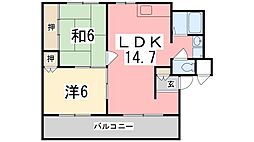 モアークレスト飾磨 2−D