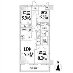 キャッスルコート東辻井 306