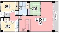 ロイヤルステイツ東辻井 202