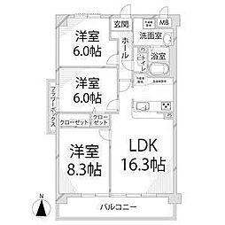 ヒルサイドテラス北平野 204