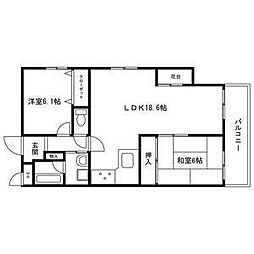 宮西パレス　壱号館 402