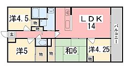 ロワイヤル東今宿 205