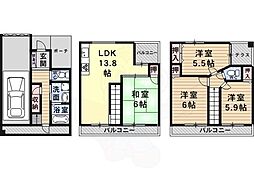 高槻市大塚町２丁目の一戸建て