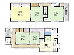 高槻市古曽部町３丁目の一戸建て