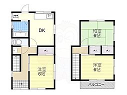 高槻市唐崎中２丁目の一戸建て