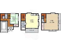 高槻市八幡町の一戸建て