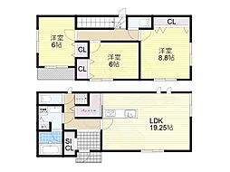 高槻市津之江町3丁目の一戸建て