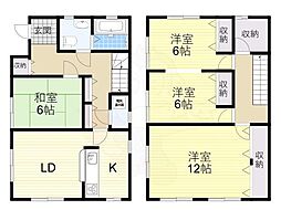 茨木市安威２丁目の一戸建て