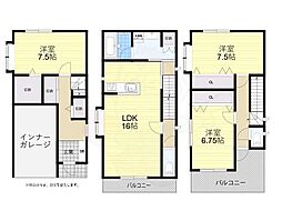 高槻市津之江町3丁目の一戸建て