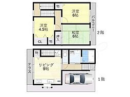 高槻市城南町1丁目の一戸建て
