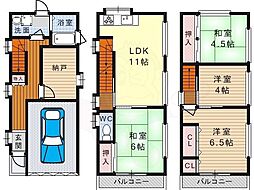 高槻市郡家新町の一戸建て