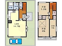 高槻市安岡寺町2丁目の一戸建て