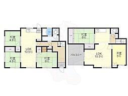 高槻市萩谷月見台の一戸建て