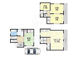 高槻市宮之川原４丁目の一戸建て
