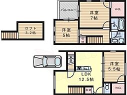 高槻市八丁畷町の一戸建て
