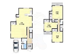 乙訓郡大山崎町字下植野小字宮本の一戸建て