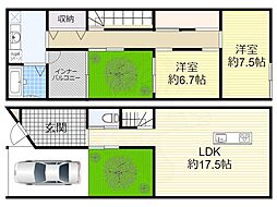 高槻市名神町の一戸建て