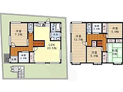 日吉台七番町一戸建て貸家 100