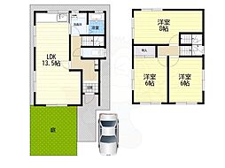 松が丘3丁目貸家