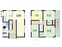 安岡寺1丁目貸家