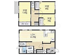高槻市千代田町の一戸建て