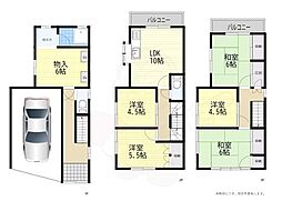 高槻市辻子1丁目の一戸建て