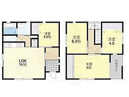 高槻市上本町の一戸建て