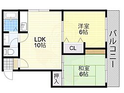 長居グランドハイツ 305