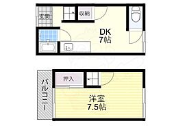 大阪市東住吉区矢田７丁目の一戸建て