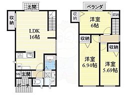 ベルリード住吉B棟