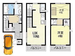 大阪市阿倍野区阿倍野筋４丁目の一戸建て