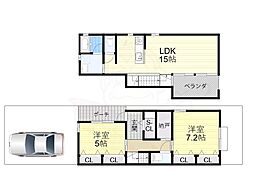 大阪市住吉区苅田９丁目の一戸建て