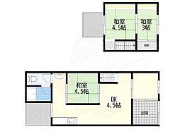 大今里1丁目井上貸家
