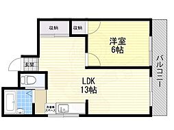 メゾーネ南田辺 201