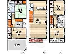 阪南町6丁目貸家