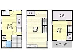 大阪市東住吉区照ケ丘矢田２丁目の一戸建て