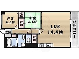 ラヴィータ南田辺 402