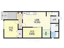 大阪市東住吉区西今川1丁目の一戸建て