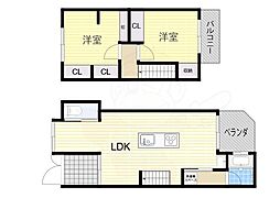 大阪市東住吉区山坂4丁目の一戸建て