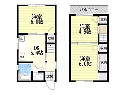 大阪市東住吉区杭全５丁目の一戸建て